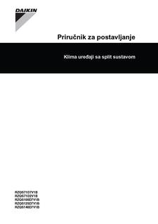 RZQS-D7V1B-RZQS-D2V1B_IM_4PWHR49302-2B_Installation manuals_Croatian download